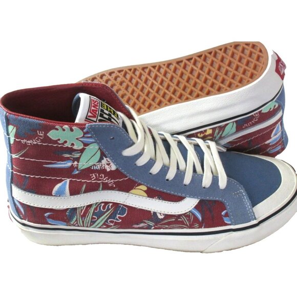 Vans Other - Vans Men's Sk8-Hi 138 Decon Hawaiian Blue Marshmallow Canvas shoes Size 9 NIB